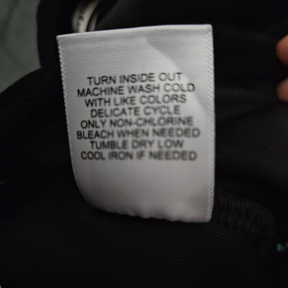 Juicy Couture Black Velour Tube Crystal Stud Preppy Embroidery Stretchy Sz S/M - Picture 6 of 8